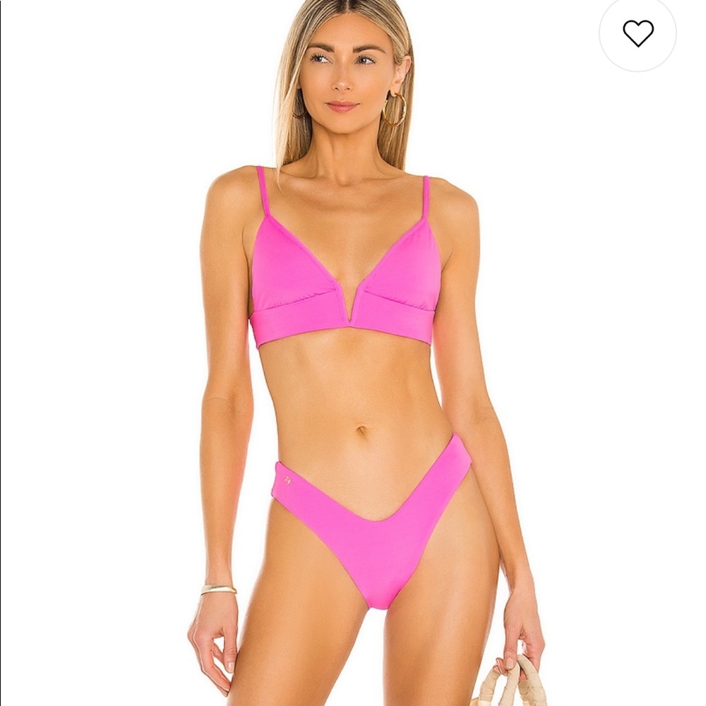 Maaji Reversible Fuschia Bikini from Revolve NWT Small